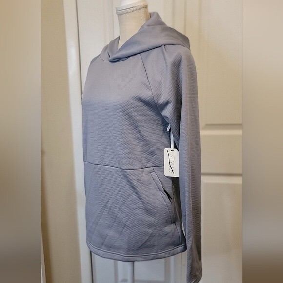 NWT Stylus Mesh Mens Long Sleeve Hoodie Sz Small - Picture 3 of 9